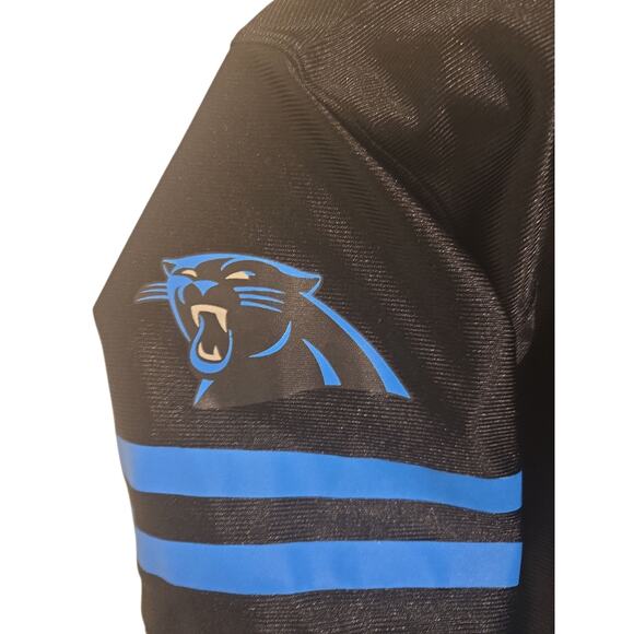 Carolina Panthers Miles Sanders  #6 NFL Football Jersey Youth Large Blue Black - Picture 6 of 6